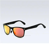 Lunette se soleil hommes et femmes noir/rouge