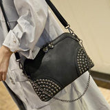 Sac à main femme noir 