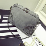 Sac à main femme gris 
