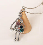 La Bouteille , Collier En vente Christal .