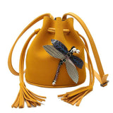 Sac à main femme jaune