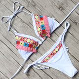 NEW PRINTED 2018, Maillot De Bain Push Up Brésilien Très Sexy.