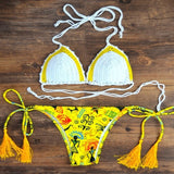 PREETEE  2018, Maillot De Bain tricoté, Push Up, Très Sexy.