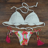 PREETEE  2018, Maillot De Bain tricoté, Push Up, Très Sexy.