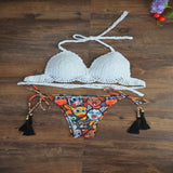 PREETEE  2018, Maillot De Bain tricoté, Push Up, Très Sexy.