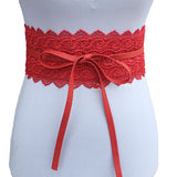 Badinka 2018, Large  Ceinture Corset En Dentelle.