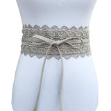 Badinka 2018, Large  Ceinture Corset En Dentelle.