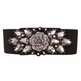 Floral Rhinestone 2018 ,  Ceinture De Luxe En Strass Floral.