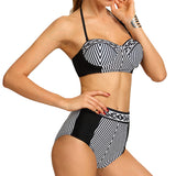 Underwie, Haute Bikini 2018, Tendance Et Sexy, Rayé Et Style Push Up.