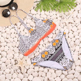 BISEAFAIRY,Maillot De Bain Push Up Imprimé.