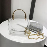 Round Bag 2018, Sac à Main Transparent.