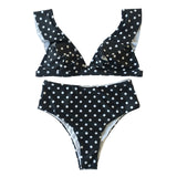 HolaSukey 2018, Nouveau Maillot De Bain Rétro Volants .