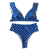 HolaSukey 2018, Nouveau Maillot De Bain Rétro Volants .